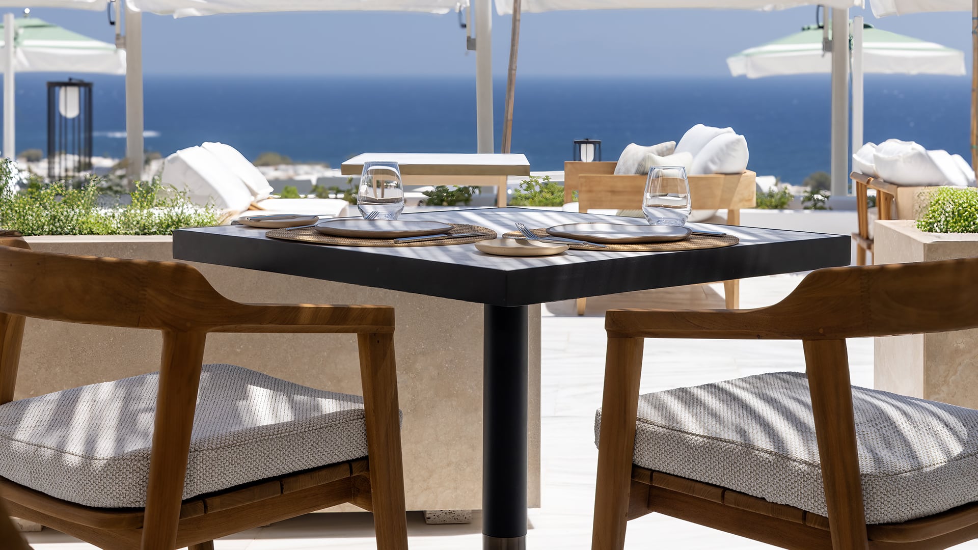 Sandblu plateia gallery l 0002 Plateia Restaurant Outdoor Area 2 Sandblu Resort