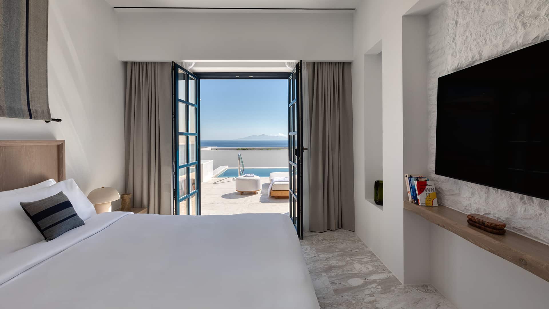 Sandblu villas gallery l 0009 Villa Oniro Guest Bedroom Sandblu Resort